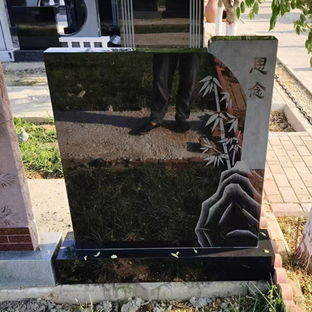 保定歸思源墓地碑型展示